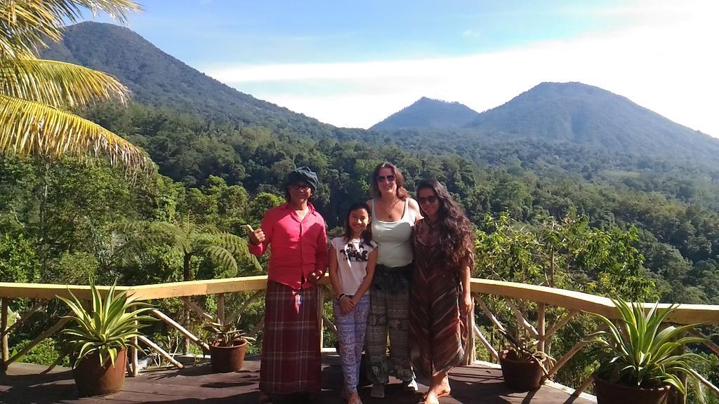 Dwan Tea Mountain Side Bed & Breakfast Jatiluwih Exterior foto