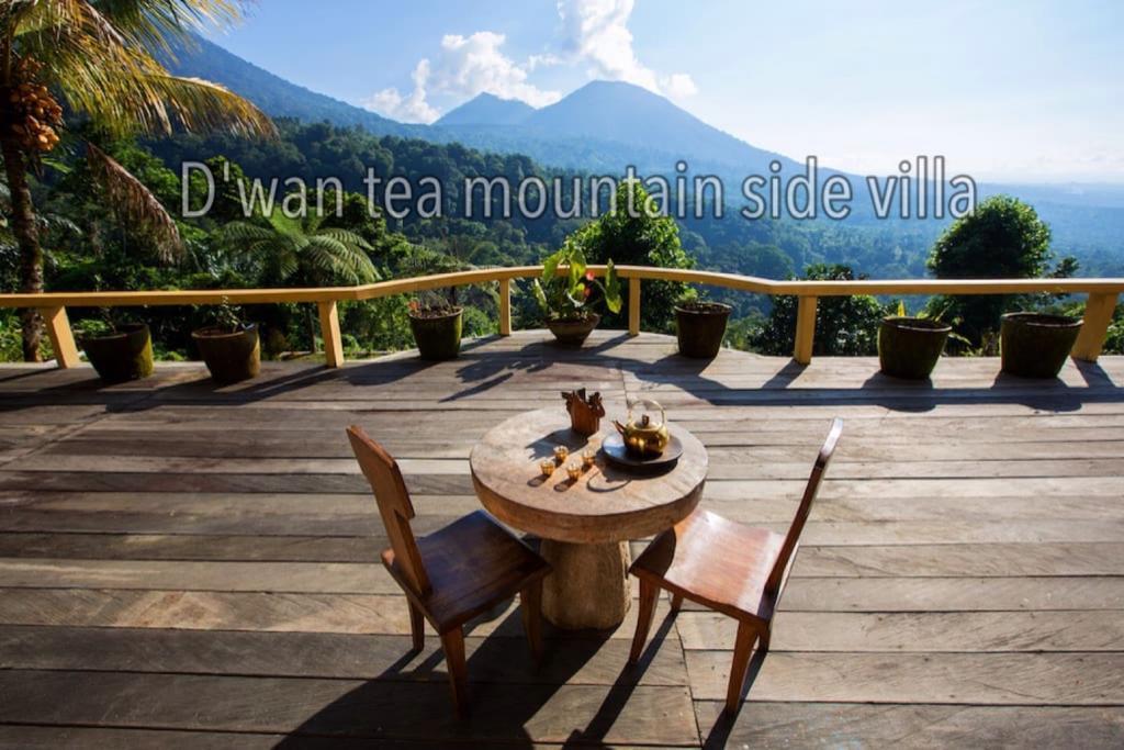 Dwan Tea Mountain Side Bed & Breakfast Jatiluwih Exterior foto