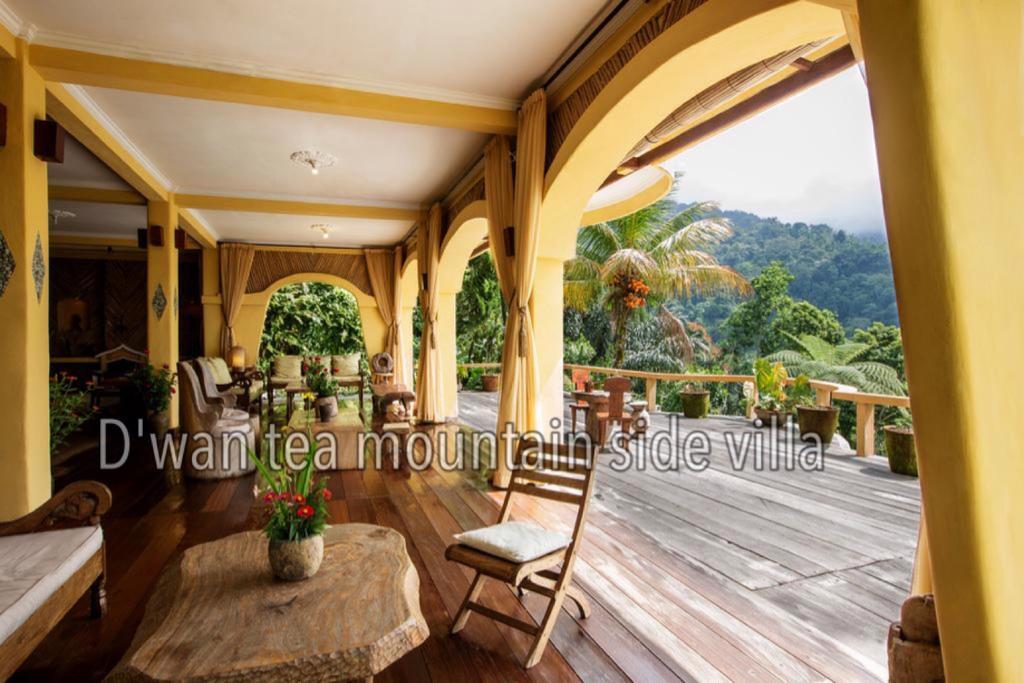 Dwan Tea Mountain Side Bed & Breakfast Jatiluwih Exterior foto